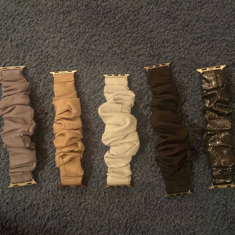 Bundle! Scrunchie Apple Watch wristbands